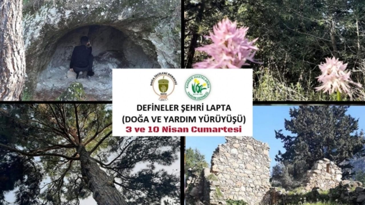 Defineler Şehri Lapta, Doğa ve Yardım Yürüyüşü