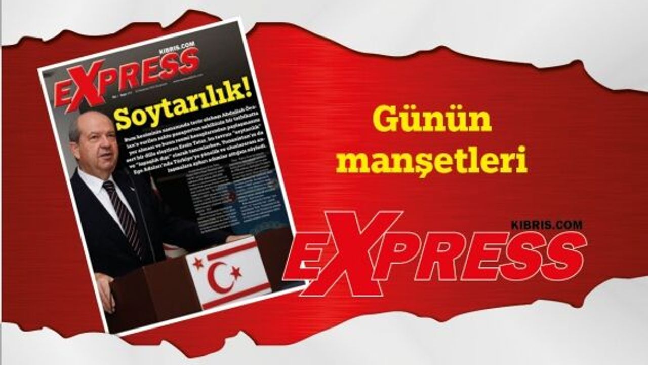 20 Haziran 2022 KKTC Gazete manşetleri