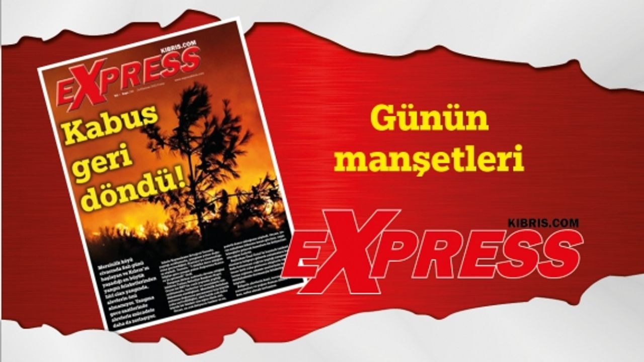 24 Haziran 2022 KKTC Gazete Manşetleri