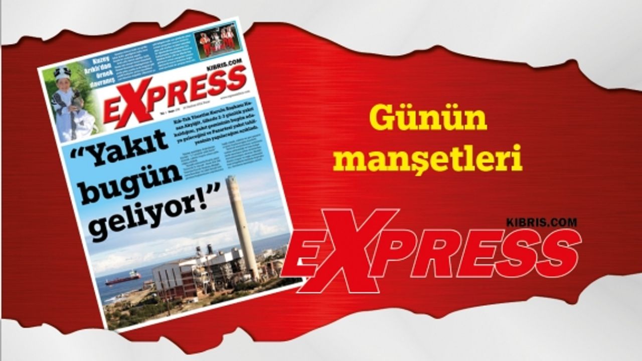 26 Haziran 2022 KKTC Gazete Manşetleri