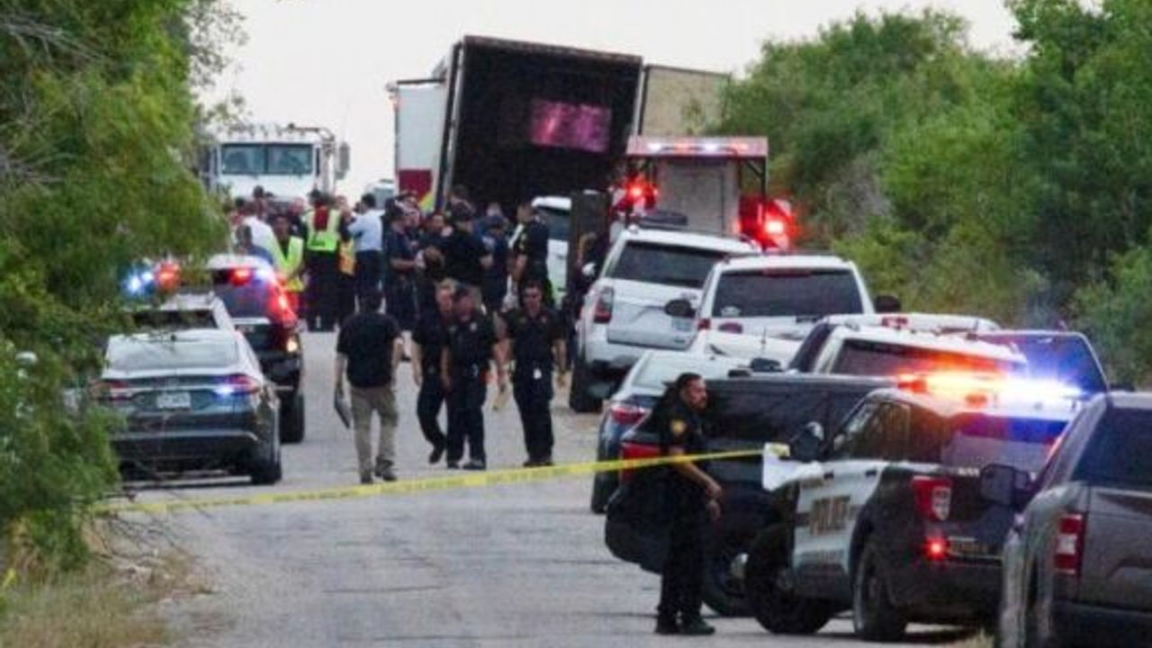 ABD'de Terk Edilmiş Kamyonda Hayatını Kaybeden Göçmenlerin Sayısı 51'e Çıktı
