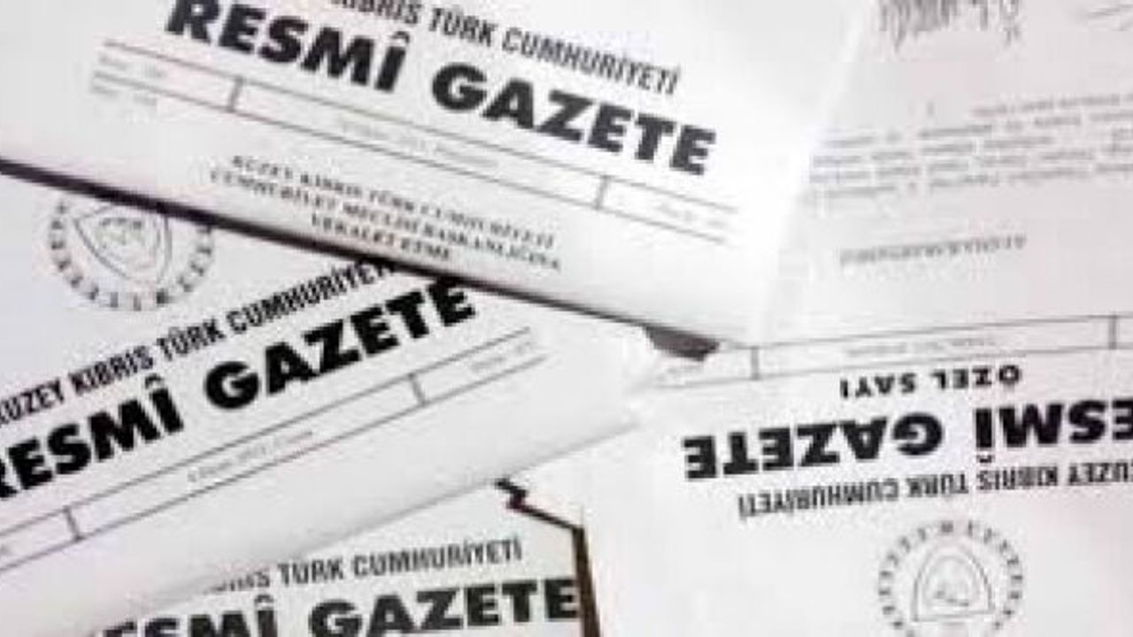 Seçim ve Halkoylaması (Değişiklik) Yasa Önerisi Resmi Gazete’de Yayınlandı