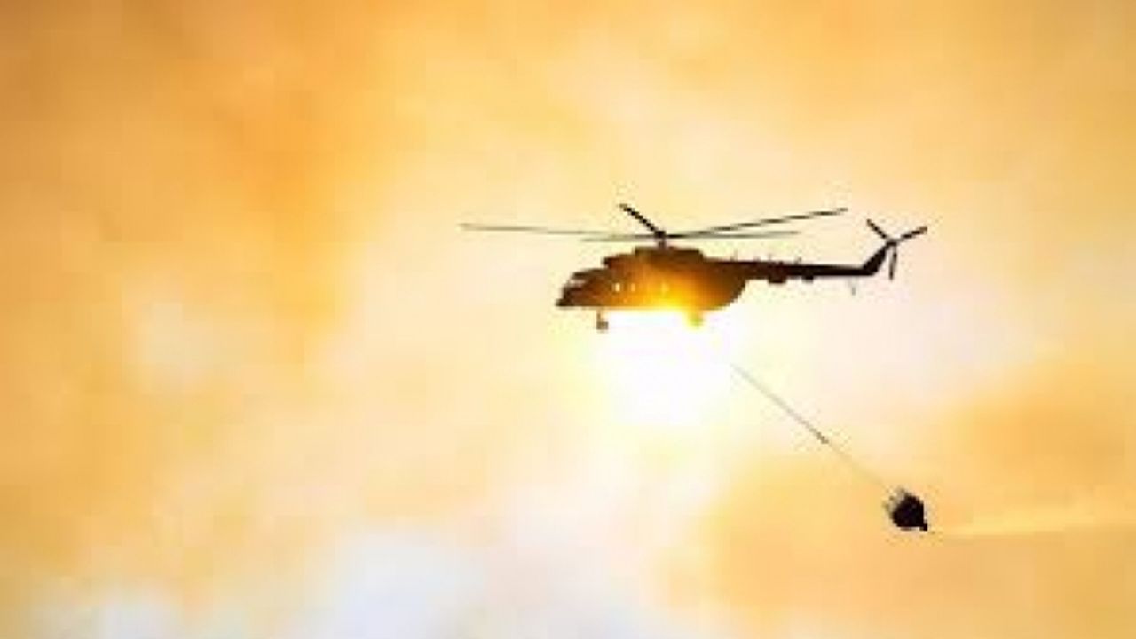 Güney Kıbrıs’ın Bir Yunan Şirketinden Kiraladığı İki Yangın Söndürme Helikopteri Yarın Geliyor