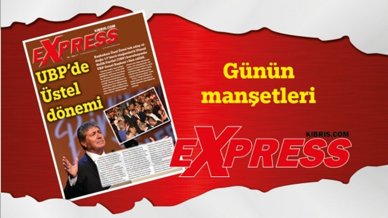 12 Eylül 2022 KKTC- Türkiye Gazete Manşetleri