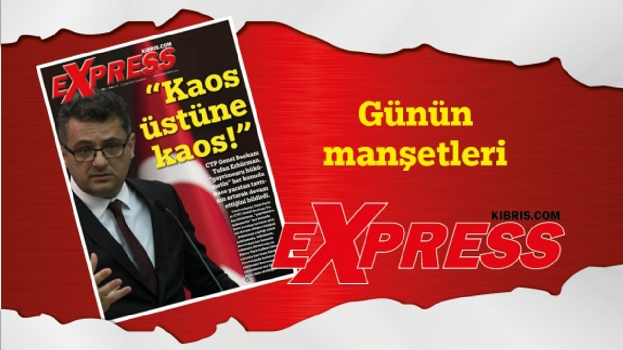 21 Eylül 2022 KKTC Gazete Manşetleri