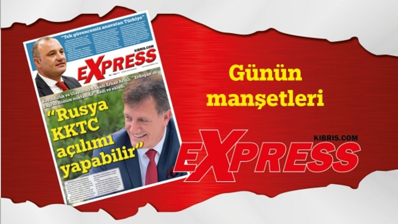 22 Eylül 2022 KKTC-TC Gazete Manşetleri