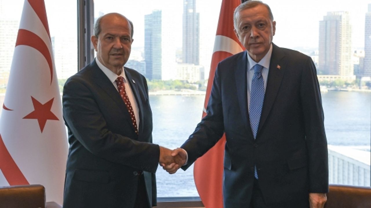 Tatar, New York'ta Türkiye Cumhurbaşkanı Erdoğan ile görüştü