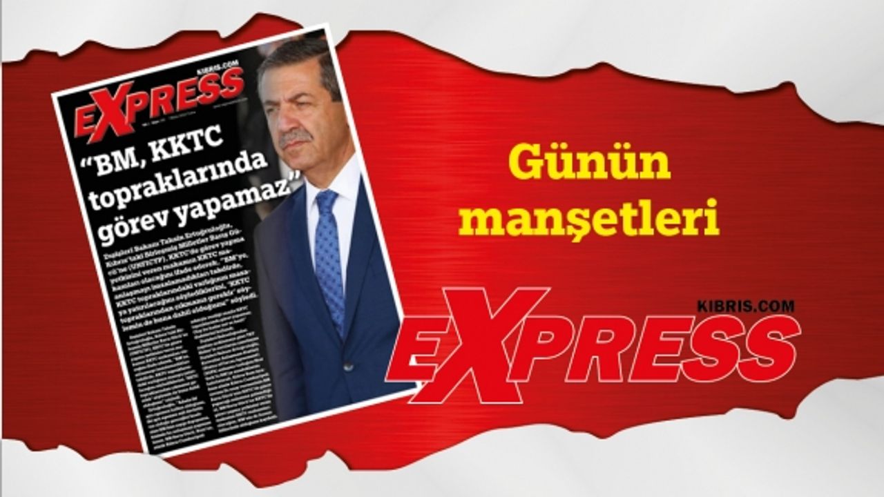 7 Ekim 2022 KKTC-TC Gazete Manşetleri