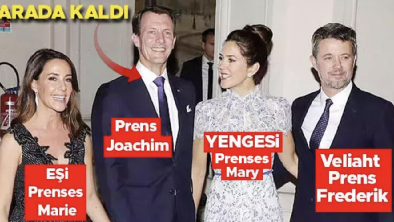 Danimarka kraliyet ailesinde 'Aşk-ı memnu'