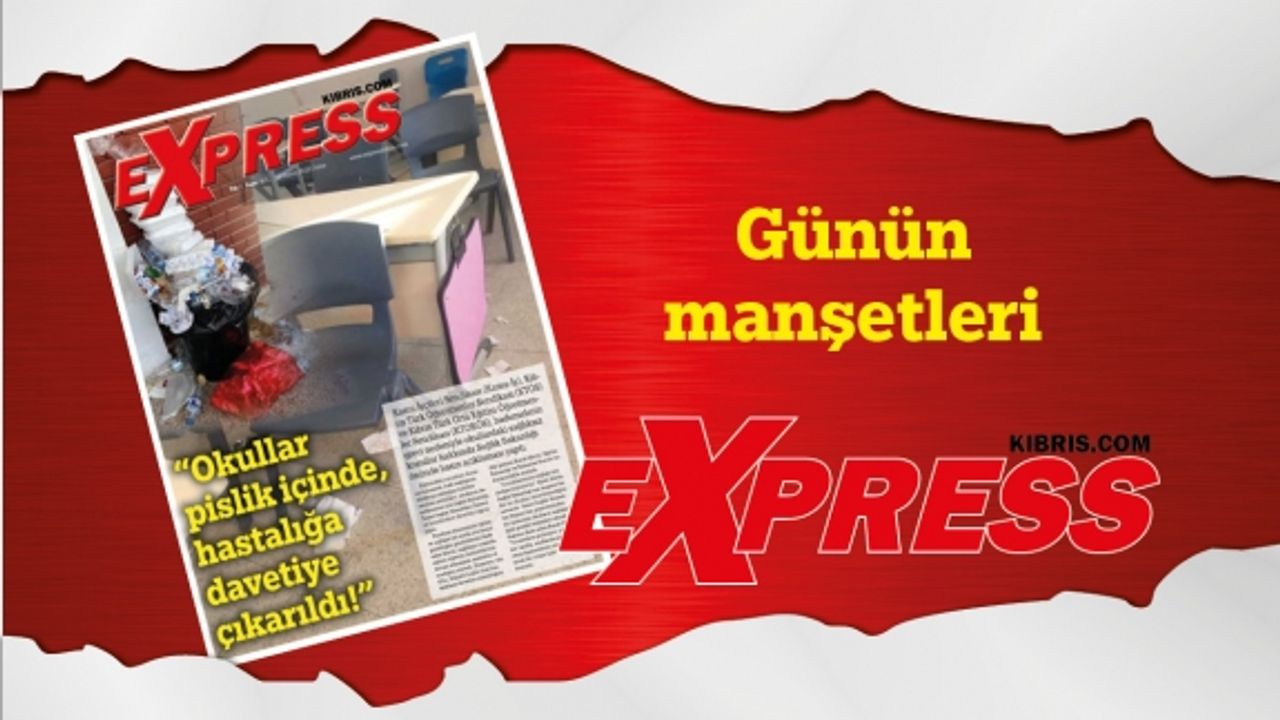 18 Kasım 2022 KKTC-TC Gazete Manşetleri
