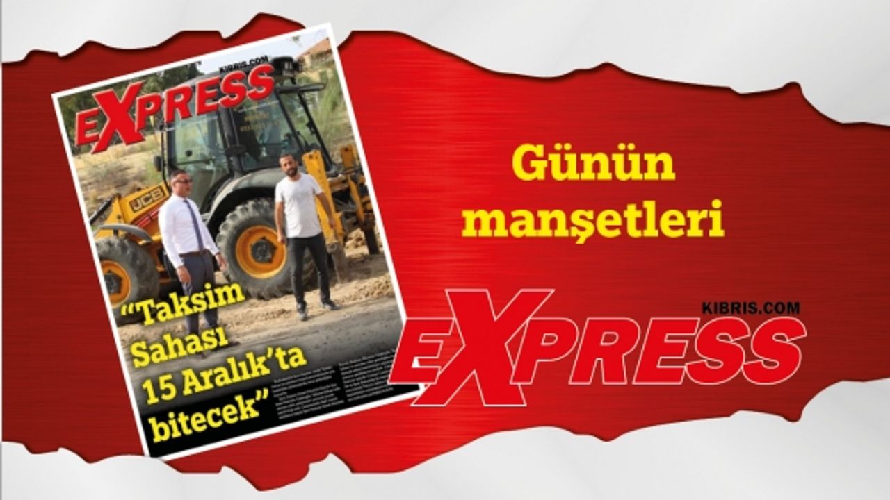 22 Kasım 2022 KKTC- TC Gazete Manşetleri