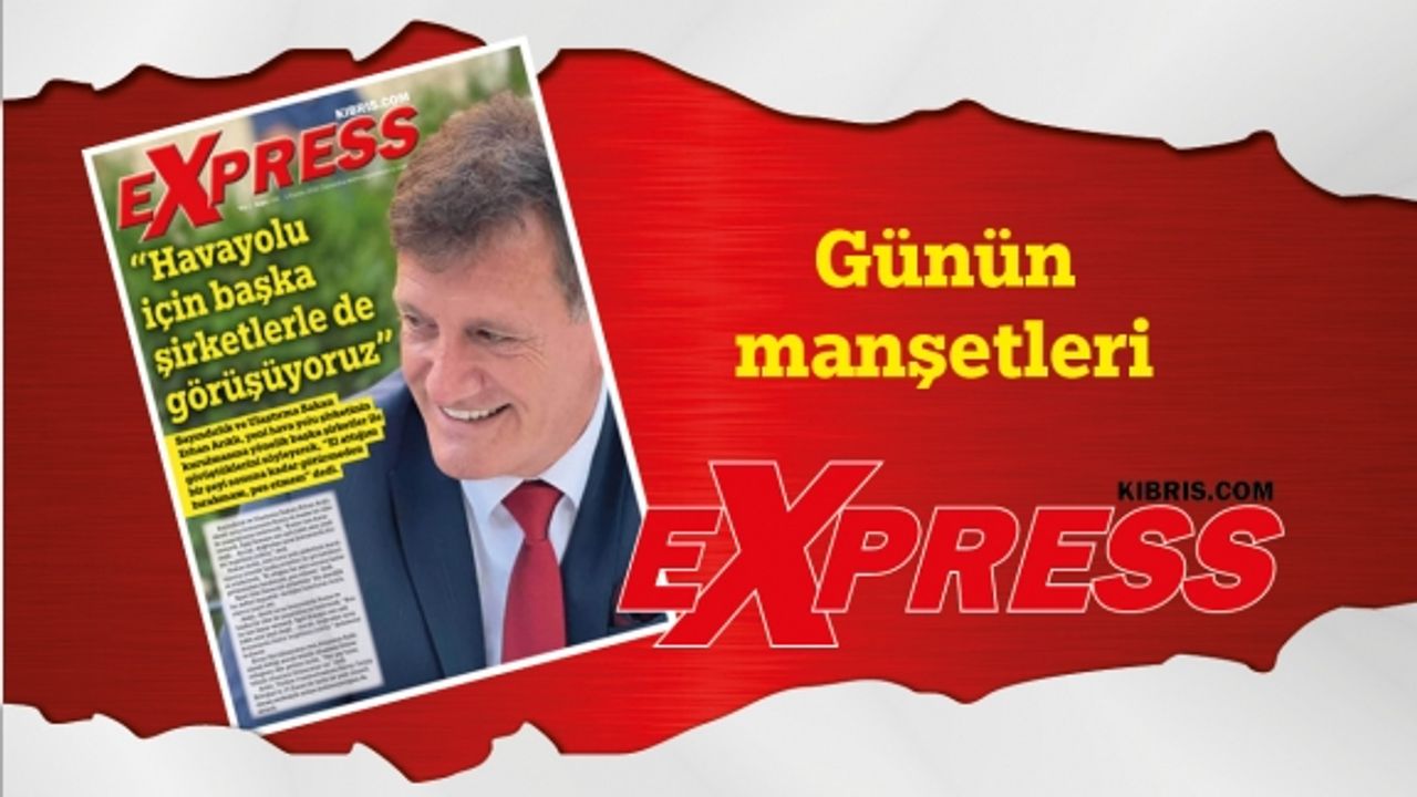 2 Kasım 2022 KKTC- TC Gazete Manşetleri