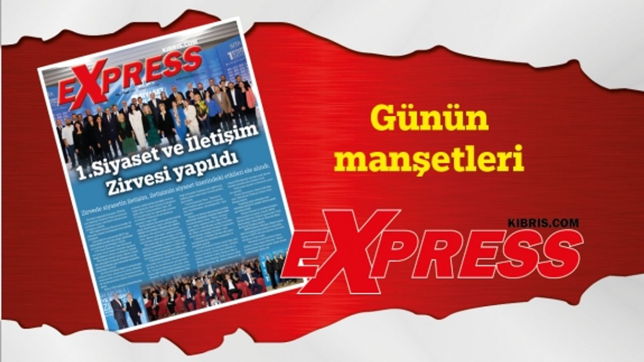 8 Kasım 2022 KKTC- TC Gazete Manşetleri