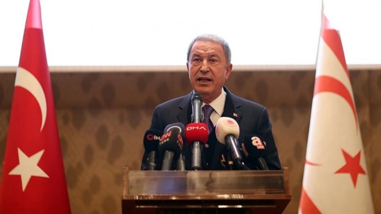 Akar, KKTC'nin 39'uncu kuruluş yıl dönümü resepsiyonuna katıldı