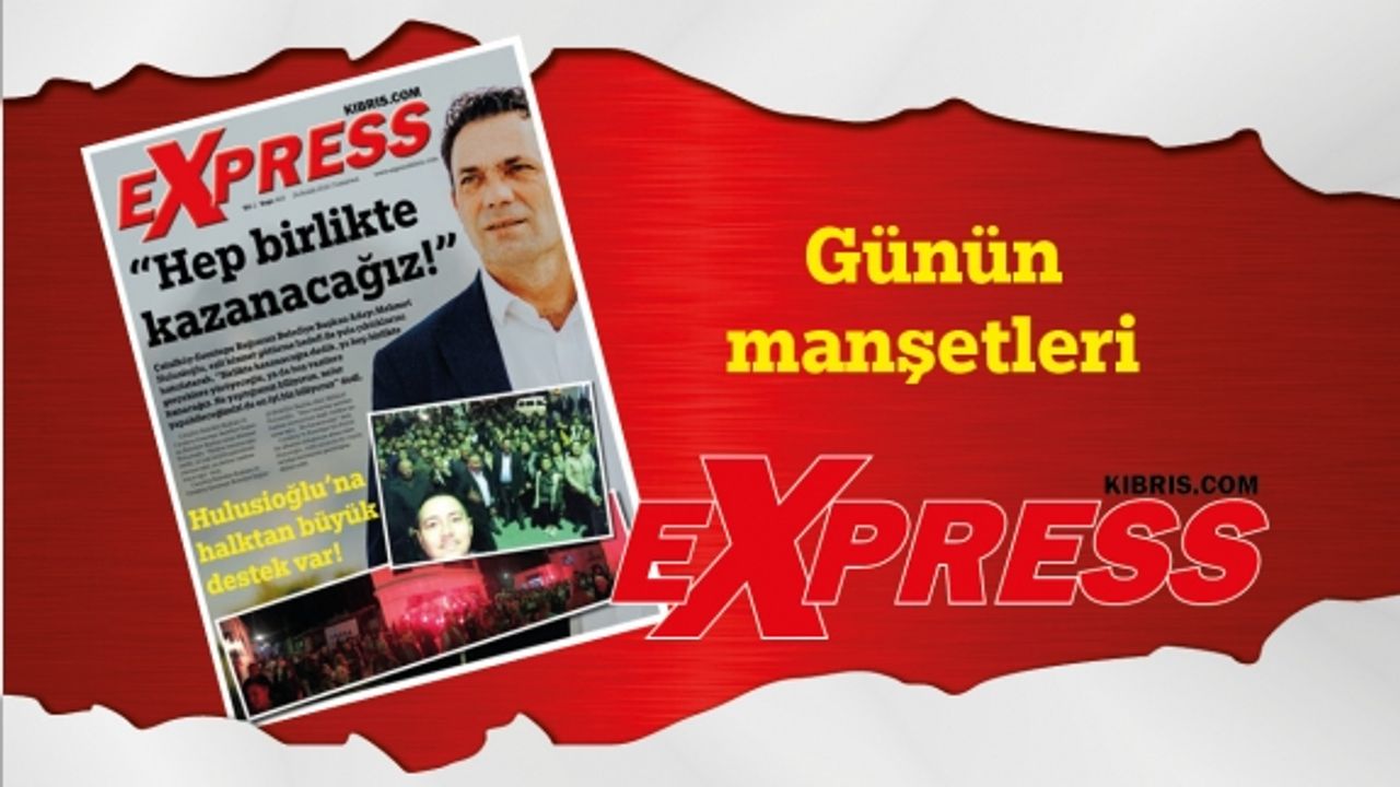 24 Aralık 2022 KKTC-TC Gazete Manşetleri