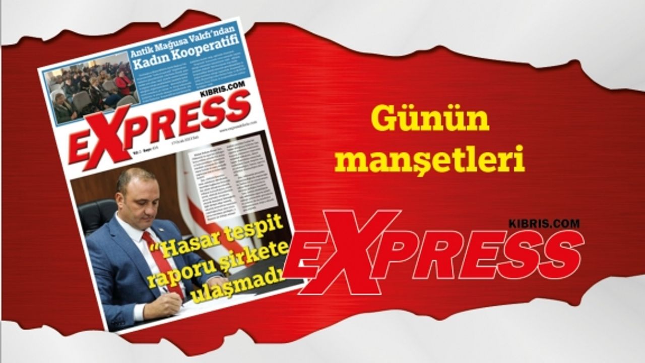 17 Ocak 2023 KKTC-TC Gazete Manşetleri
