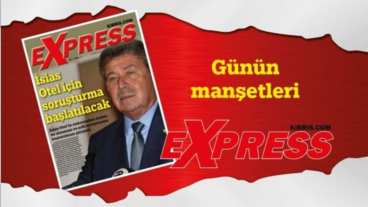 11 Şubat 2023 KKTC- TC Gazete Manşetleri