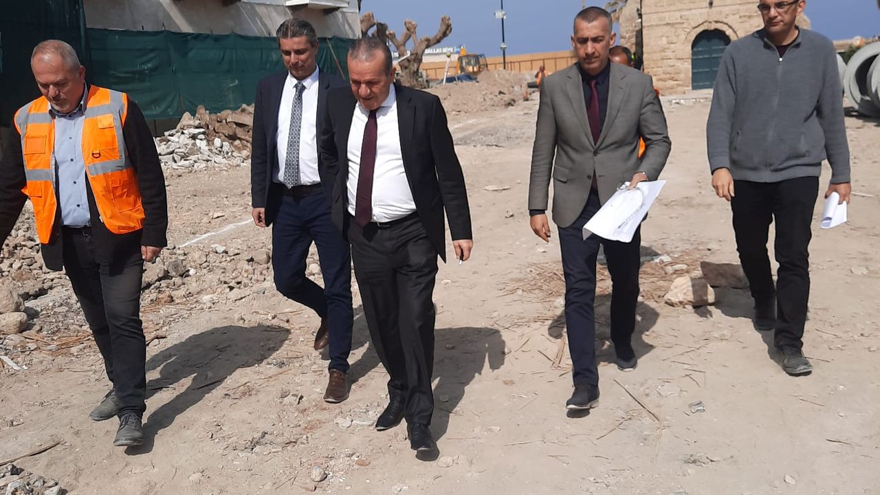 “Bulunan tarihi raylar cam zemin ile sergilenecek"