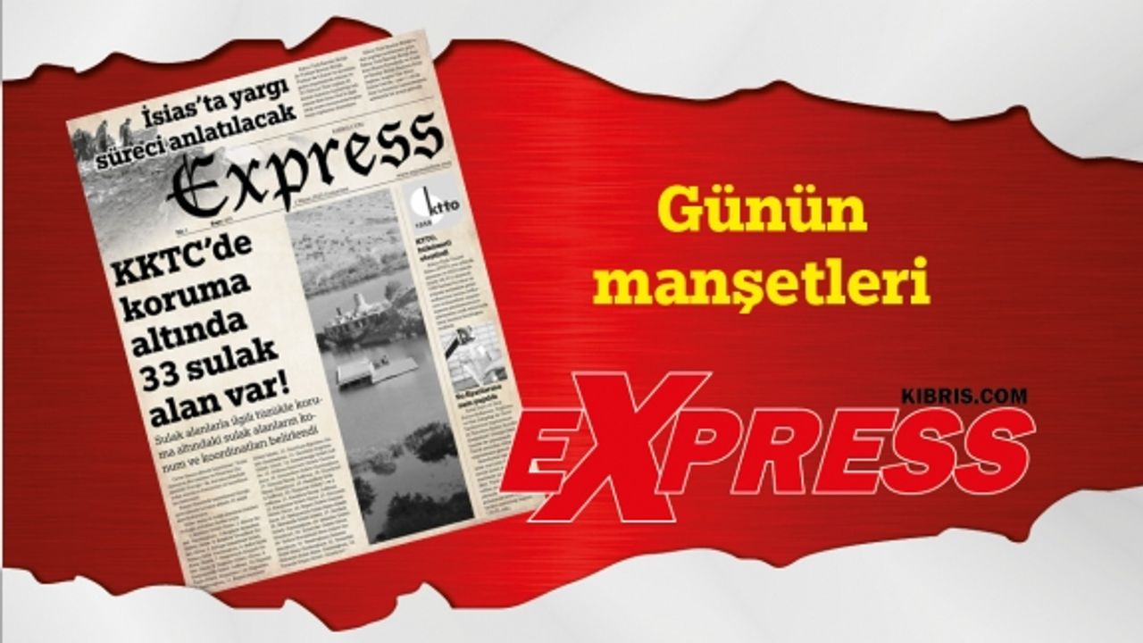 1 Nisan 2023 KKTC-TC Gazete Manşetleri