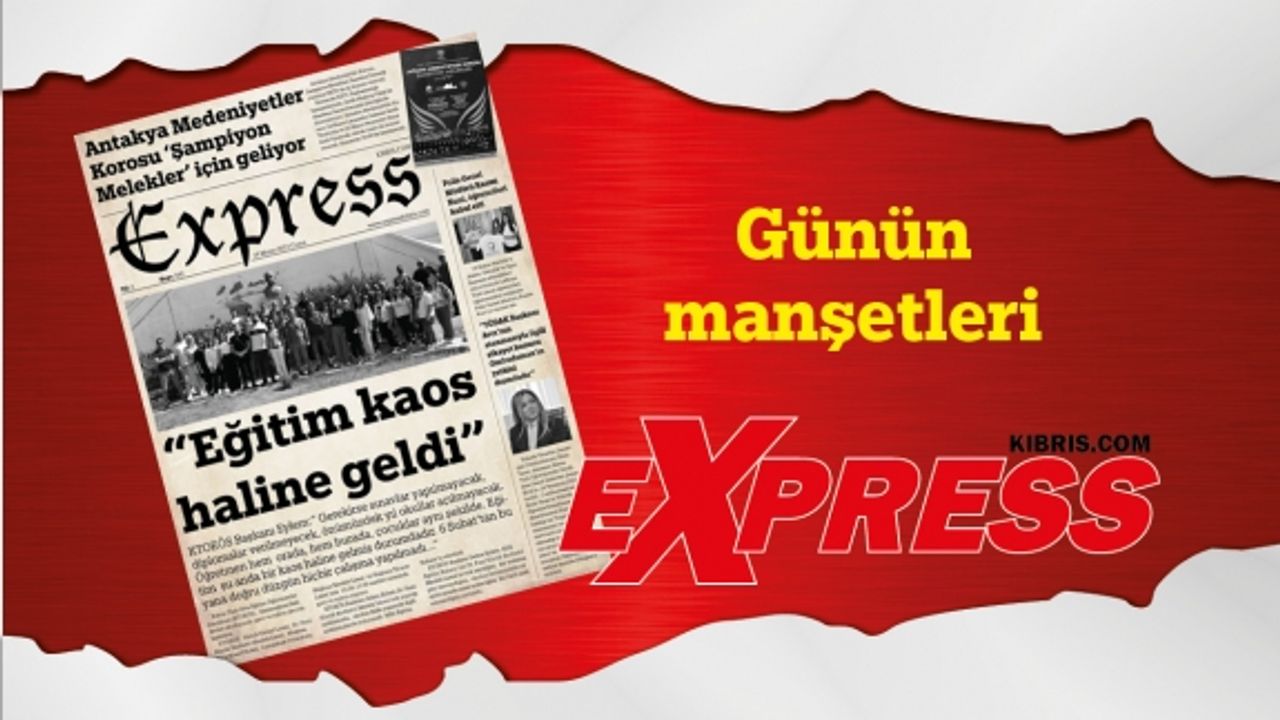 19 Mayıs 2023 KKTC-TC Gazete Manşetleri