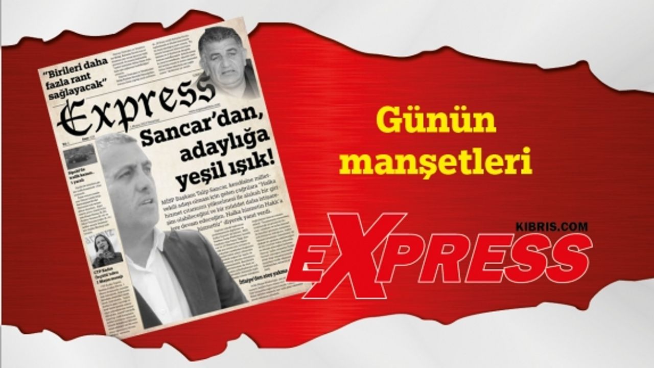 1 Mayıs 2023 KKTC-TC Gazete Manşetleri
