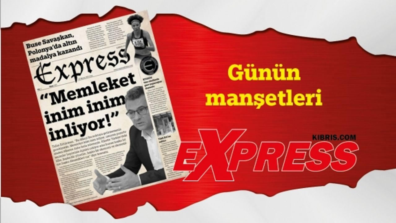 23 Mayıs 2023 KKTC-TC Gazete Manşetleri