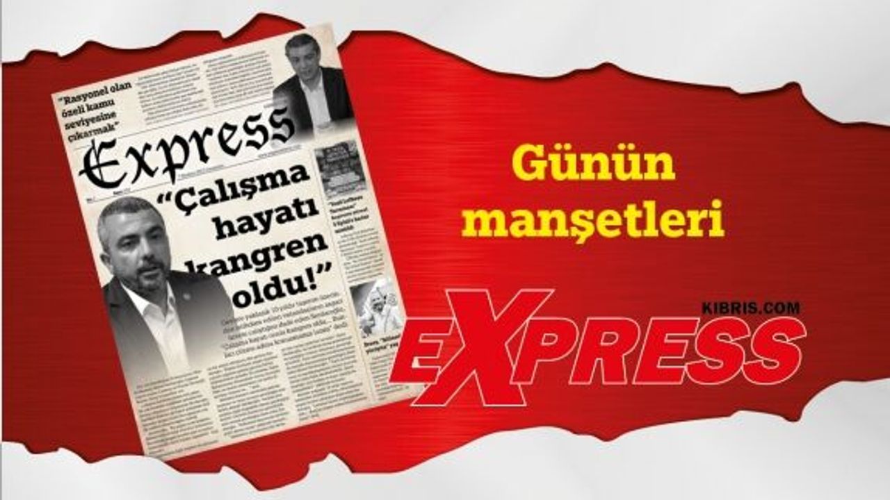 7 Haziran 2023 KKTC-TC Gazete Manşetleri