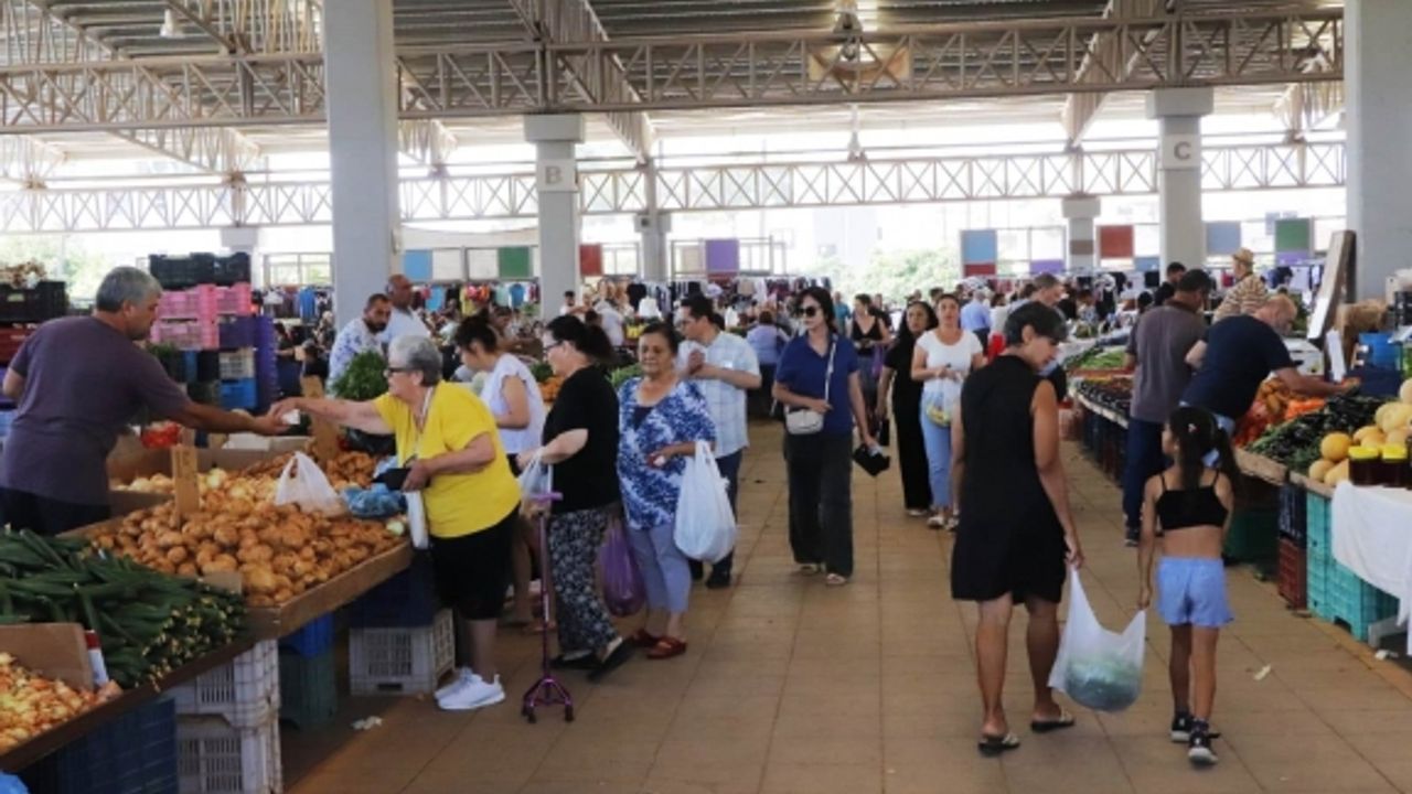 Gazimağusa Belediyesi’nin pazar yeri arife günü açık olacak