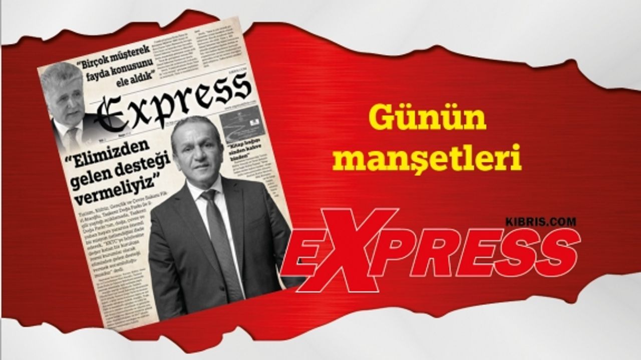 29 Ağustos 2023 KKTC-TC Gazete Manşetleri