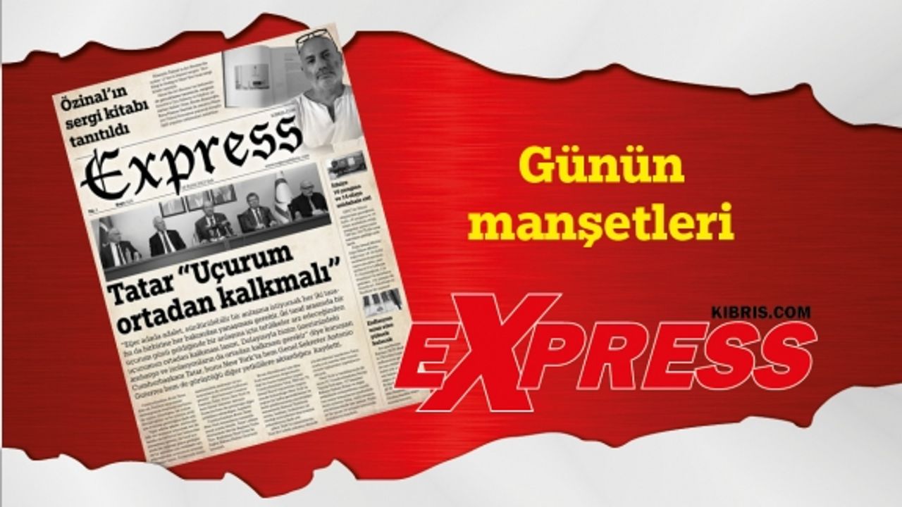 26 Eylül 2023 KKTC-TC Gazete Manşetleri