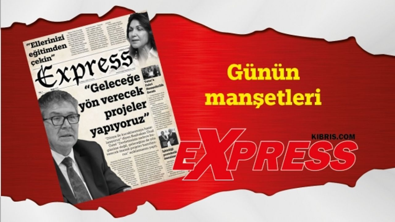 6 Ekim 2023 KKTC- TC Gazete Manşetleri