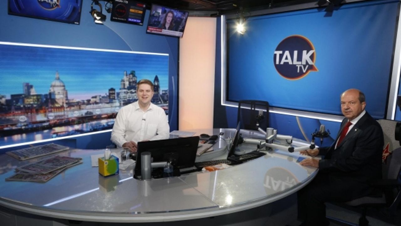 Tatar, Londra’da Talk Tv’de programa katıldı