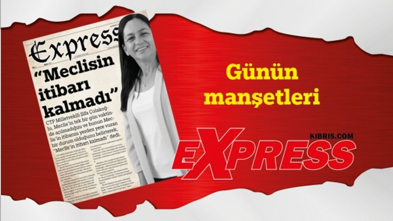 12 Aralık 2023 KKTC-TC Gazete Manşetleri