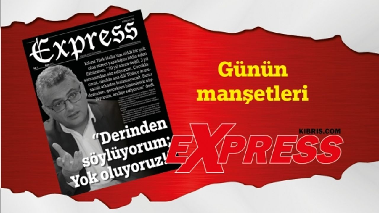 2 Aralık 2023 KKTC-TC Gazete Manşetleri