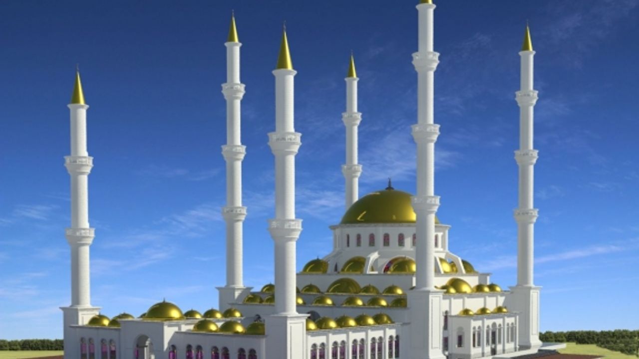 KKTC'nin en büyük camisi kapılarını yarın ziyaretçilerine açıyor