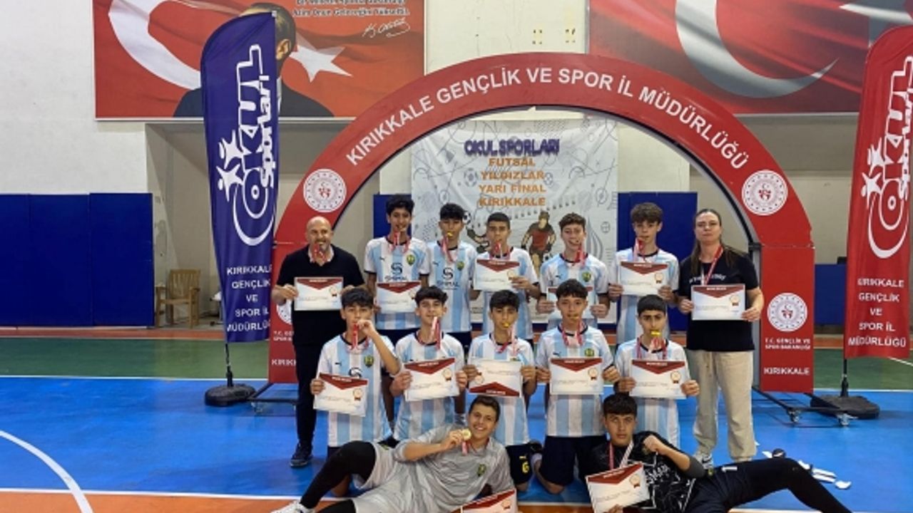 TMK Yıldız Erkek Futsal Takımı bölge şampiyonu oldu!