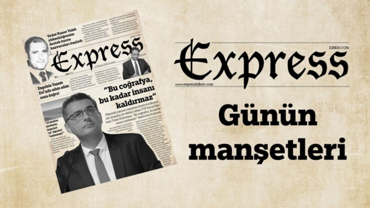 17 Temmuz 2024 KKTC-TC Gazete Manşetleri