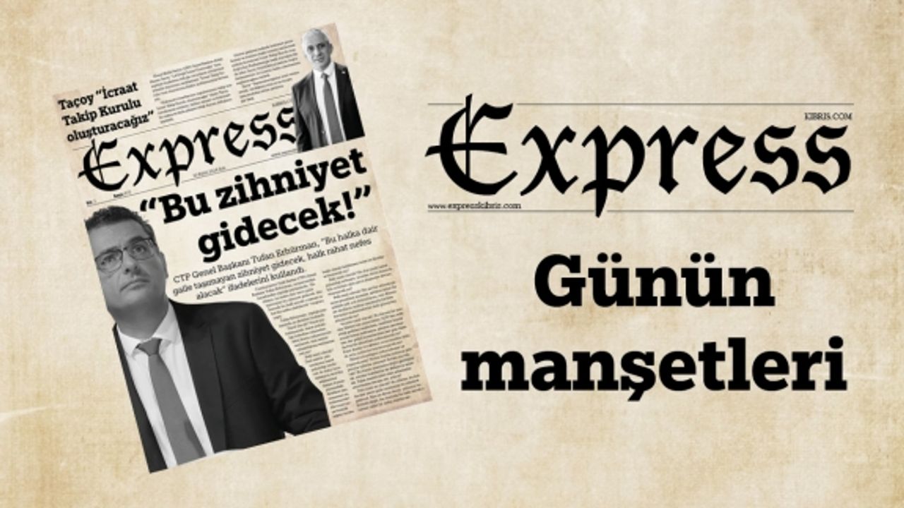 10 Eylül 2024 KKTC-TC Gazete Manşetleri