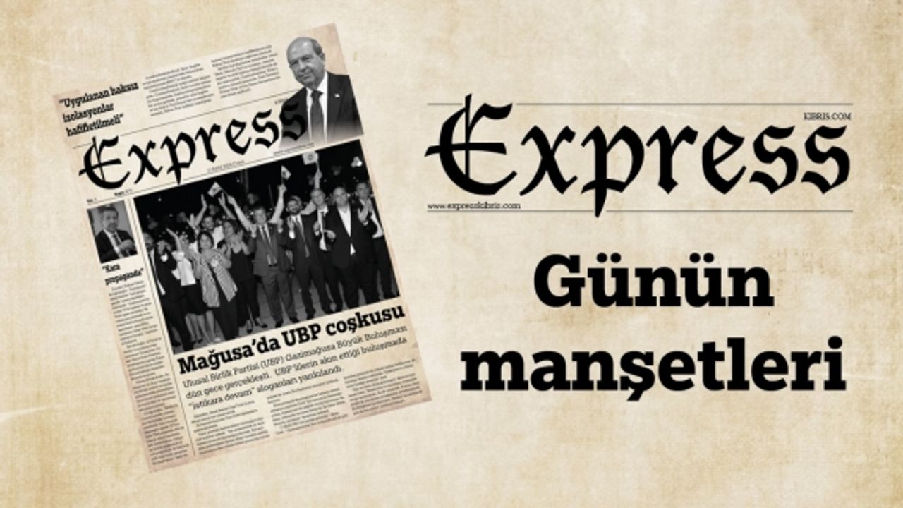 13 Eylül 2024 KKTC-TC Gazete Manşetleri
