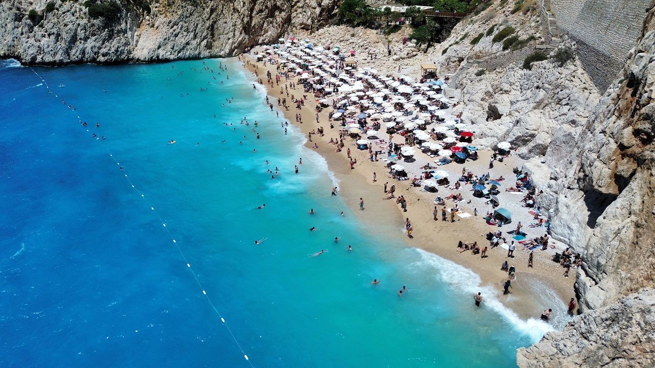 Kaş'ın Kaputaş plajı Avrupa'nın en iyi 10 listesinde