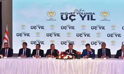 “Halka Hizmet Yolunda Üç Yıl” Basın Toplantısı...
