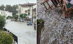 Şiddetli yağış Güney Kıbrıs'ı felç etti