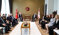 Meclisi Başkanı Öztürkler, CHP heyetini kabul etti