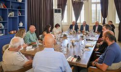 CTP Genel Başkanı ve Cumhurbaşkanı adayı Erhürman, Türkiye’den gelen gazetecilerle bir araya geldi