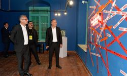 Cumhurbaşkanı Tufan Erhürman, Bienal Lefkoşa'nın açılış resepsiyonuna katıldı