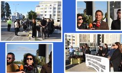 KTOEÖS, Başbakanlık ışıklarında eylem yaptı