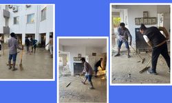 LEFKOŞA'DA BANGLADEŞLİLERDEN ÖRNEK DAYANIŞMA