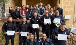 LTB Halk ve Çevre Sağlığı Şubesi ekipleri AB'nin düzenlediği eğitime katıldı