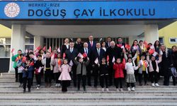 Meclisi Başkanı Öztürkler, Rize'de Doğuş Çay İlkokulu'nu ziyaret etti