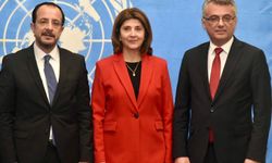 Üçlü görüşme ardından BM sözcülüğünden yazılı açıklama yapıldı